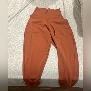 Aerie Rust Track Pants